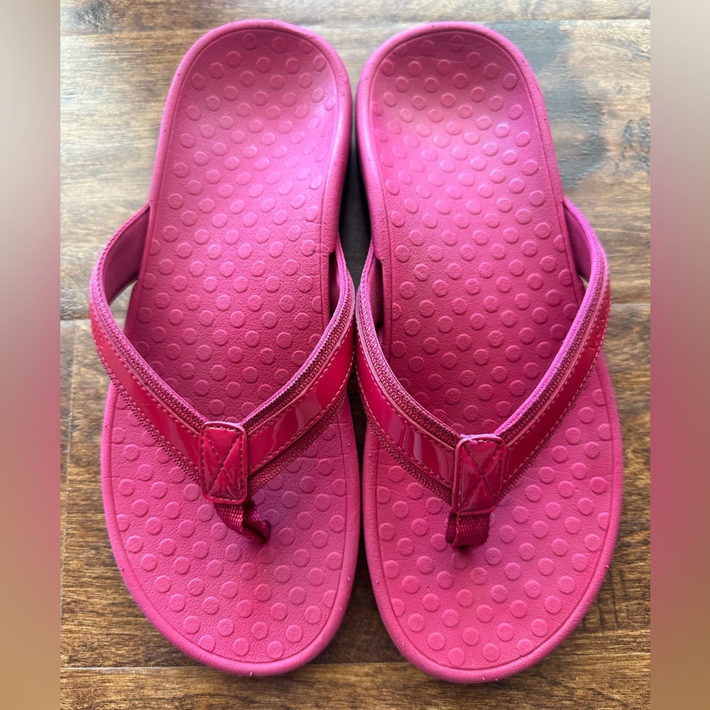 Vionic Tide Ortho-Heel with Arch Support Women’s Pink Sandals - Size 8